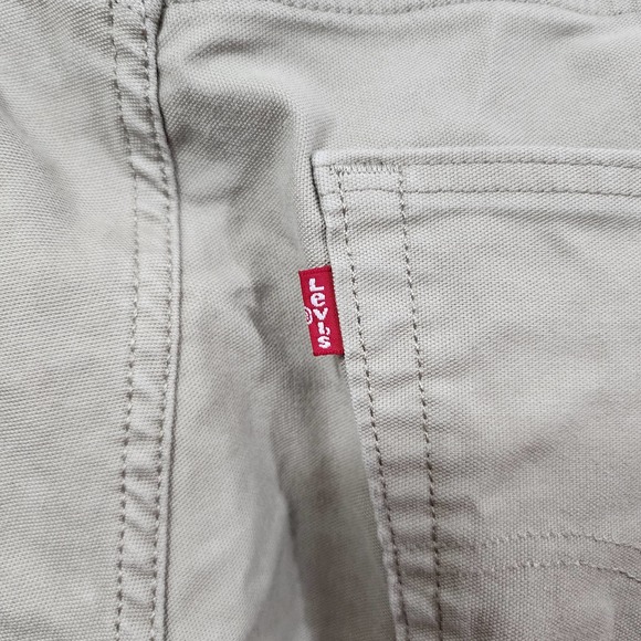 Levi's Workwear Men's Jeans Timberwolf Canvas 5-Pocket Size W38 L30 - Picture 11 of 14